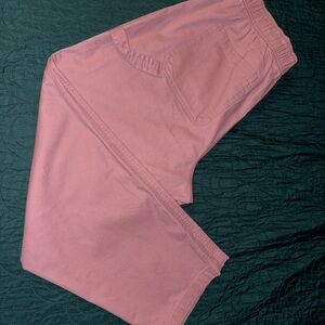 Old Navy Dusty Rose Elastic-Waist Casual Pants